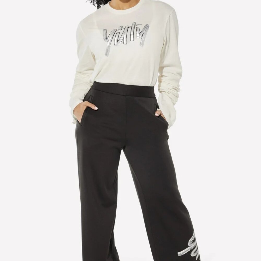 Yitty - BHM Long Sleeve (2) Blk & Cream